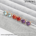 23352-Xuping copper alloy shinny ladies earring wholesale